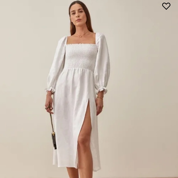 reformation gitane linen dress Reformation Gitane linen dress. EUC, no notable